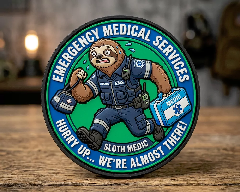 EMS Sloth PVC Patch