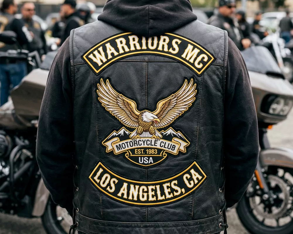 Eagle Rider motorcycle vest Embroidery Patch