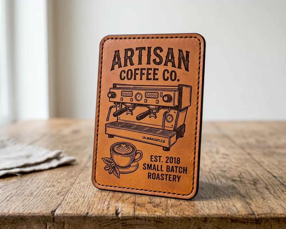 Espresso Machine Leather Patch