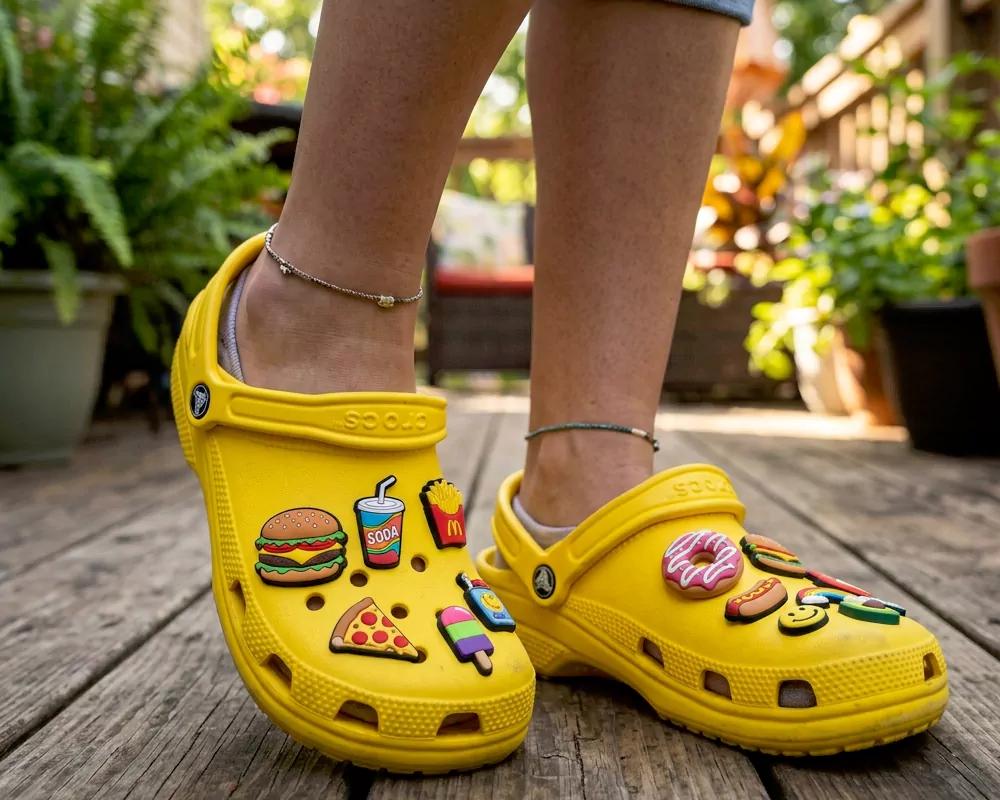 Fast Food Shoe Charm Collection