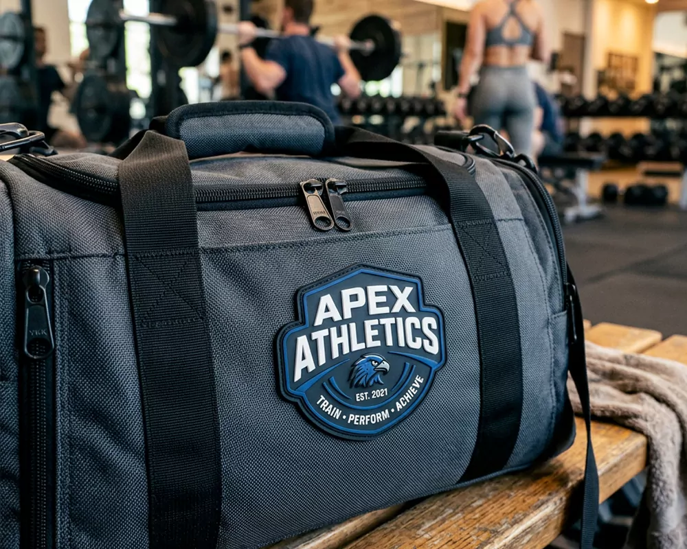 Gym Duffel Bag PVC Patches