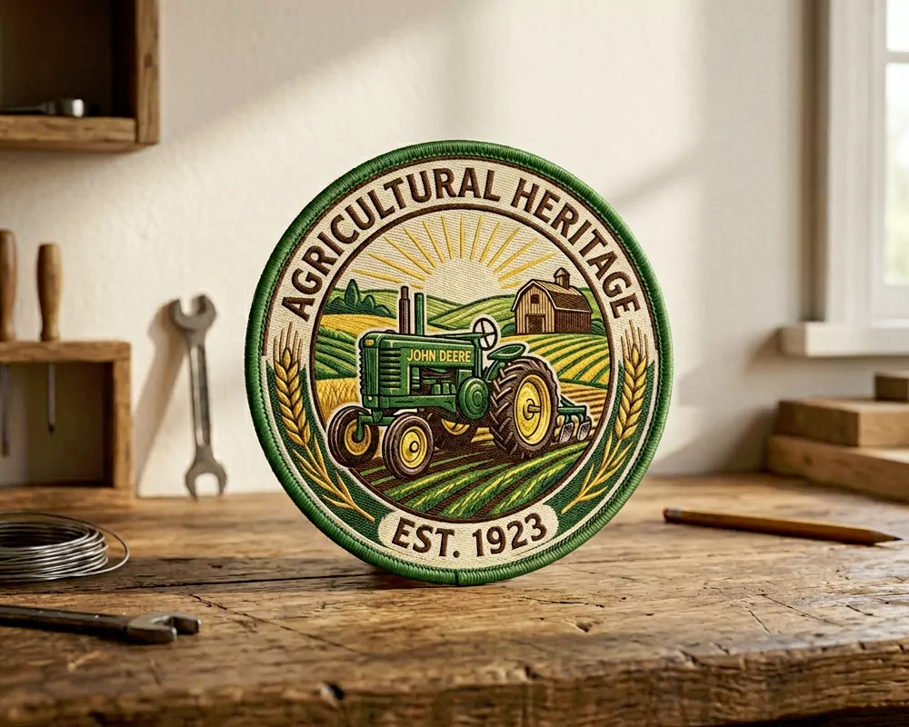 Heritage Tractor Woven Patch