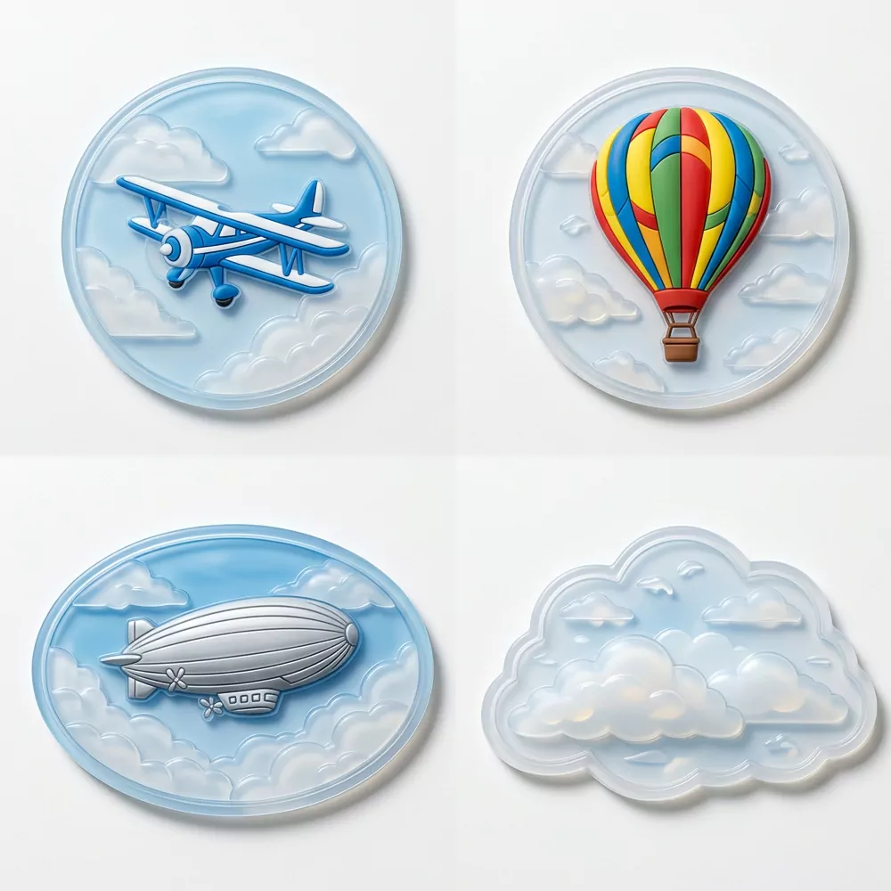 Marine Life Silicone Patch Collection