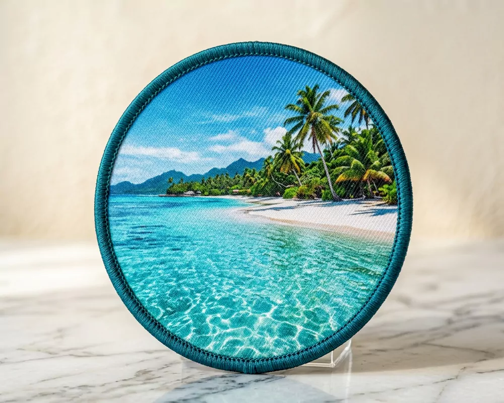 Beach Printed patch