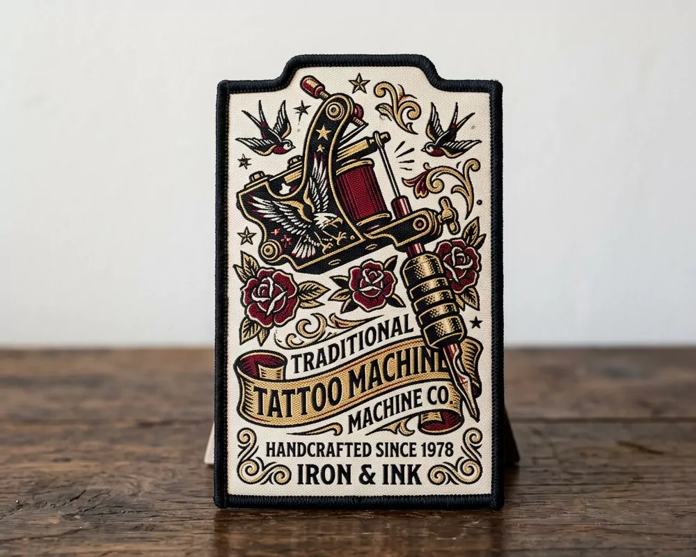 Tattoo Studio Woven Patch