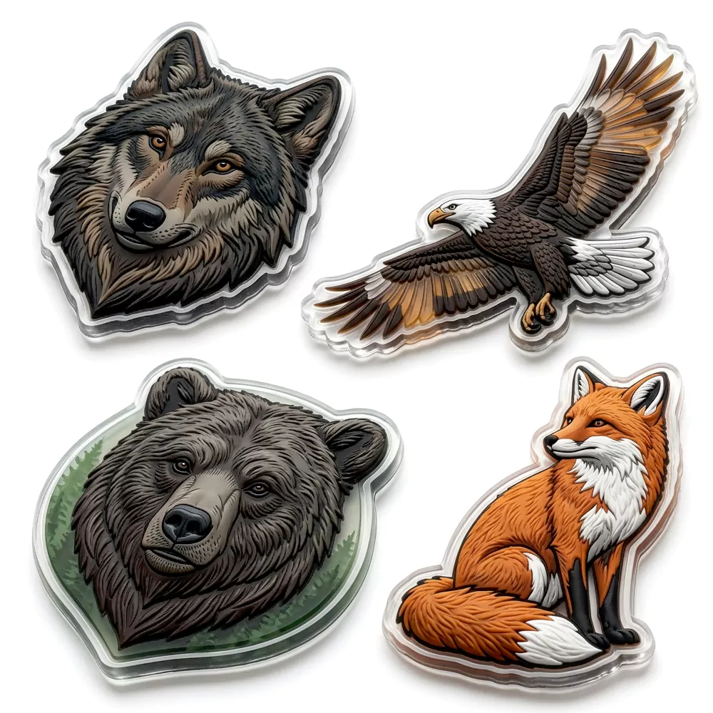 Wildlife Silicone Patch Collection