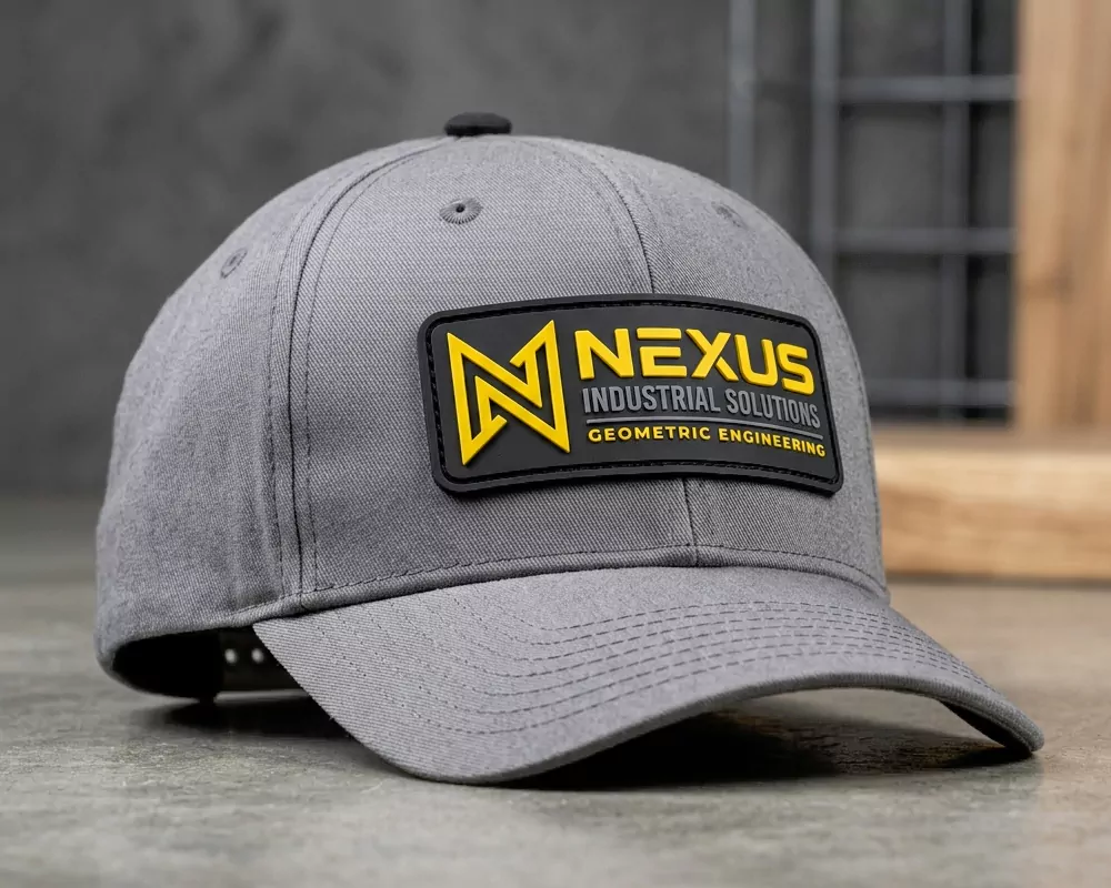 workwear cap PVC patch